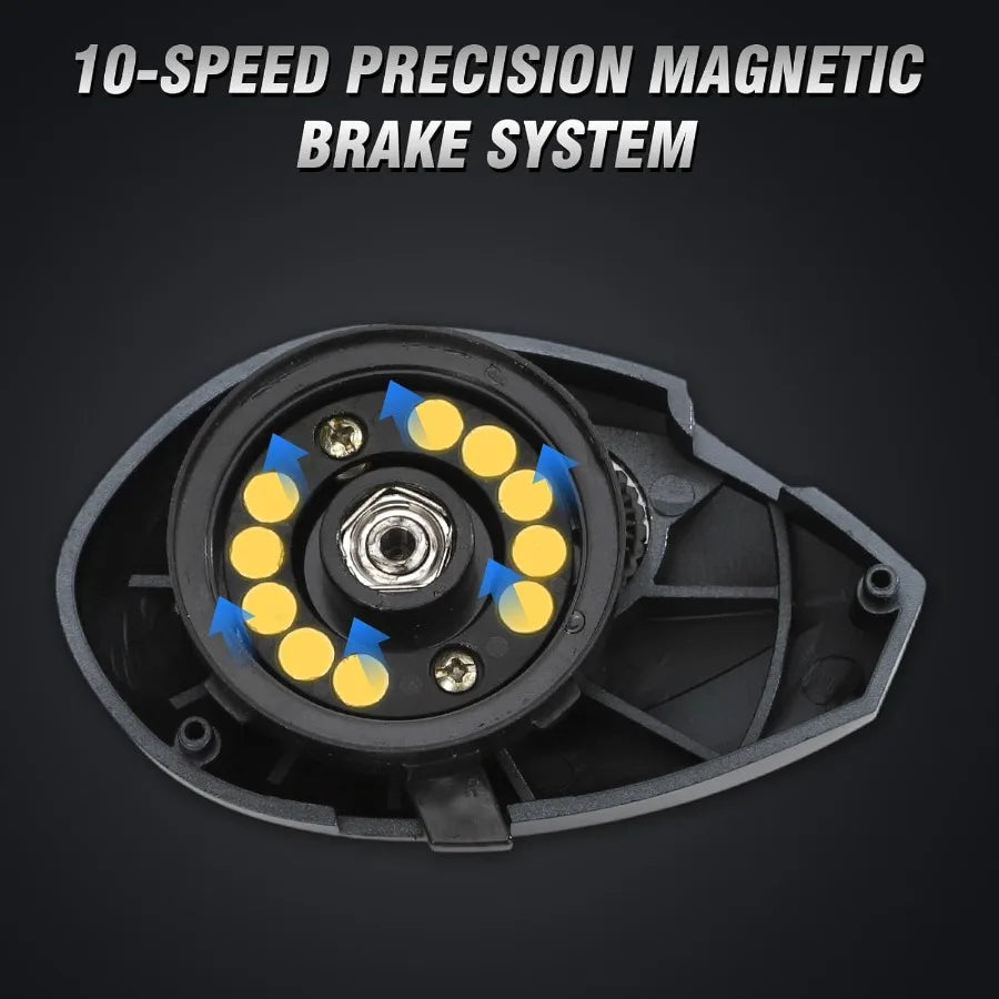 Take your fishing to the next level with reels built for precision casting anywhere you fish, designed to perform confidently in rough water and calm coves.
