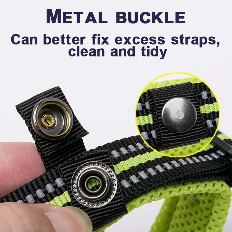 Winhyepet Padded Nylon Dog Walking Collar Reflective Buckle 11 Colors