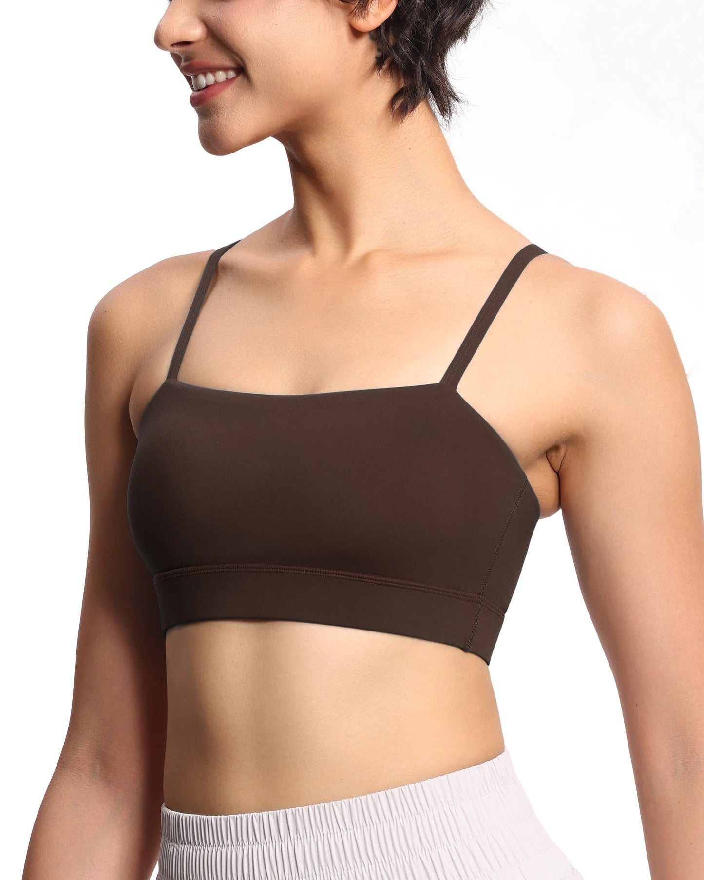 Transform your workout with a sports bra designed for ultimate comfort and dynamic support.