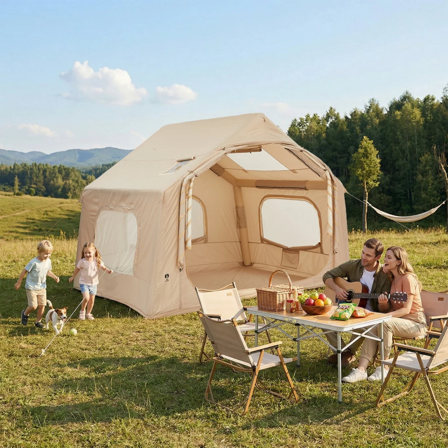 Discover the ultimate outdoor shelter designed for your next family adventure with ease and comfort.