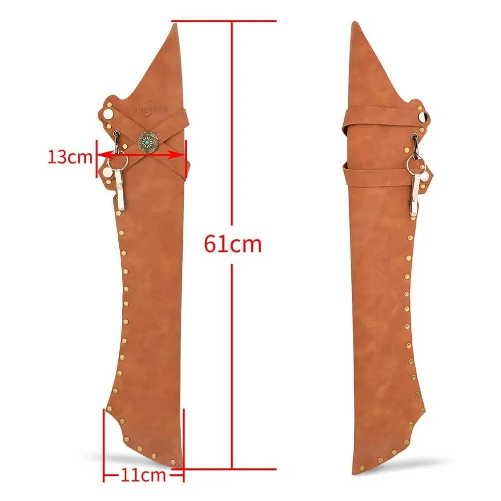 Take your shooting accuracy to the next level with this convenient waist-hanging arrow quiver designed for modern archers.