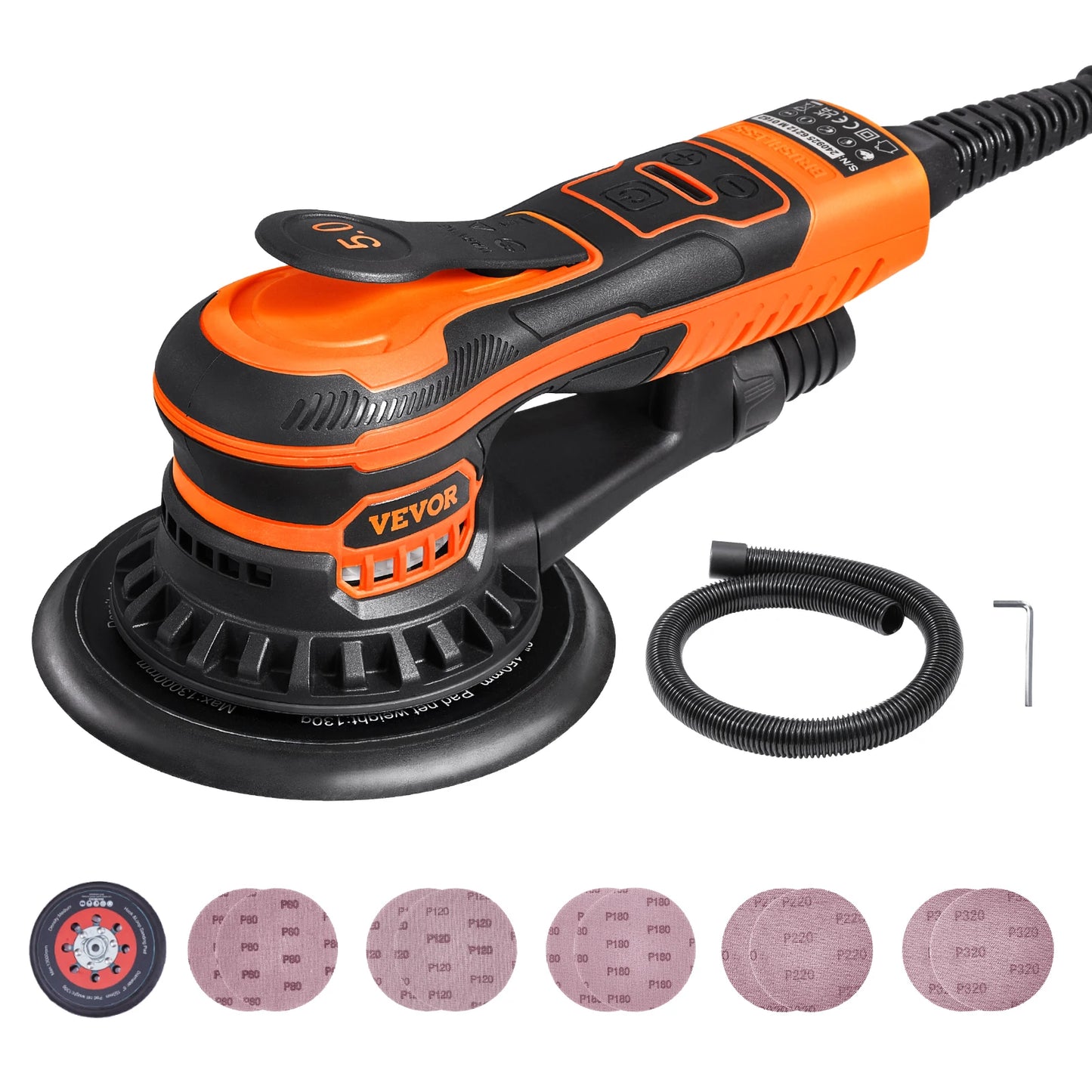 Upgrade your workshop with a quiet, powerful six-inch random orbital sander that delivers professional-grade finishes on every project.