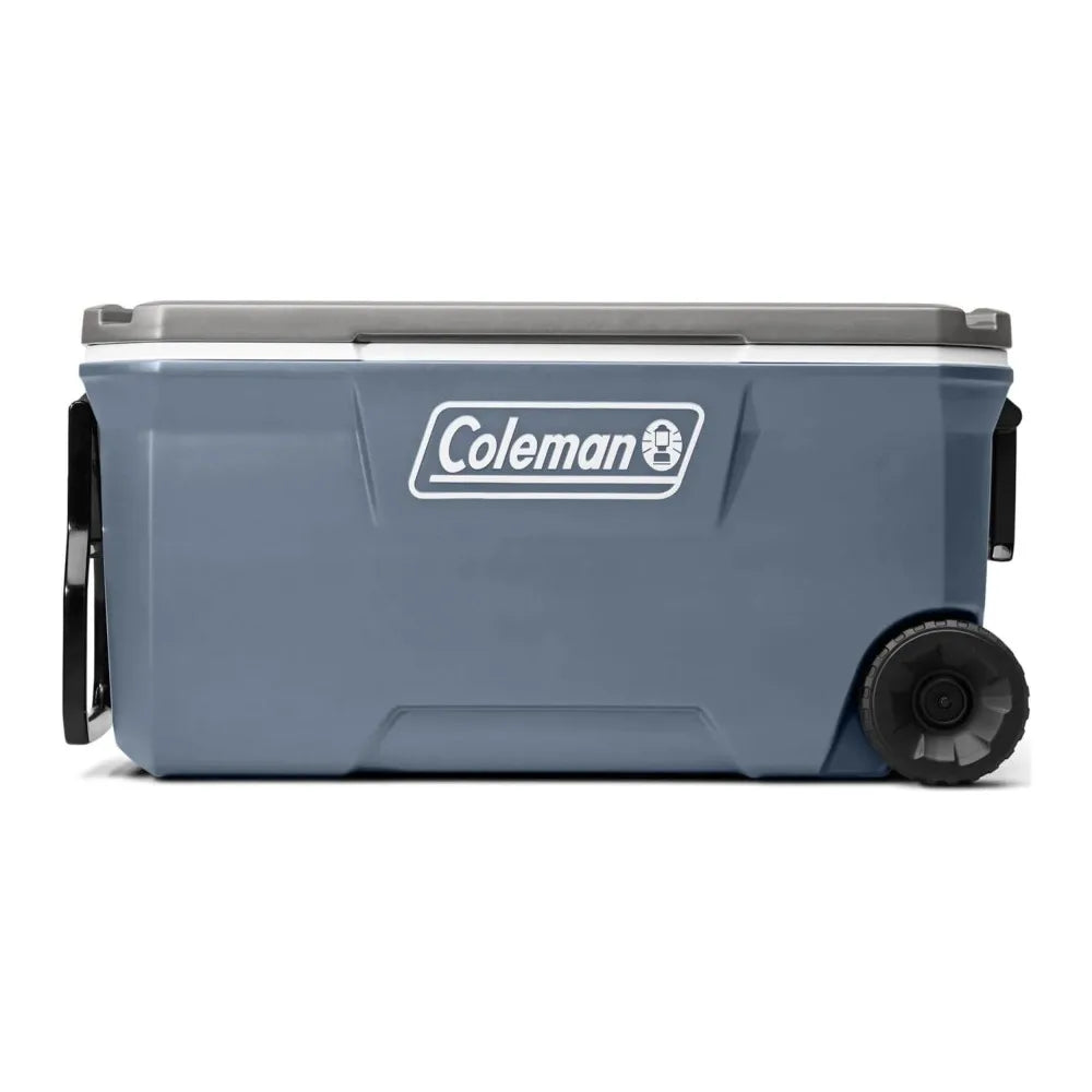 100 Qt Large Wheeled Insulated Cooler For Camping And Outdoor Adventures