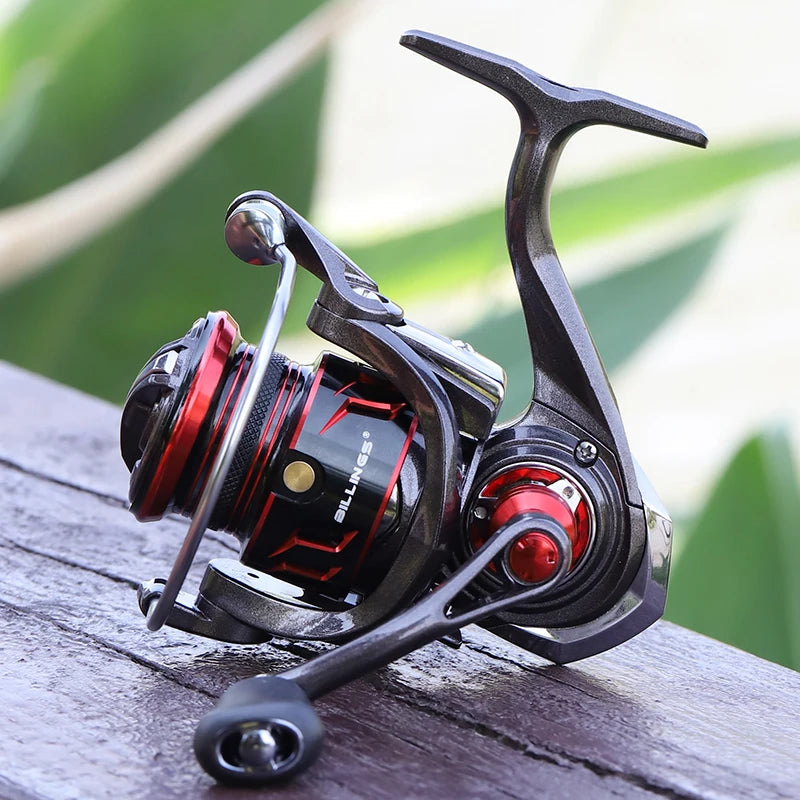 Billings Spinning Reel 6kg Max Drag 5 Plus 1BB Double Metal Spool