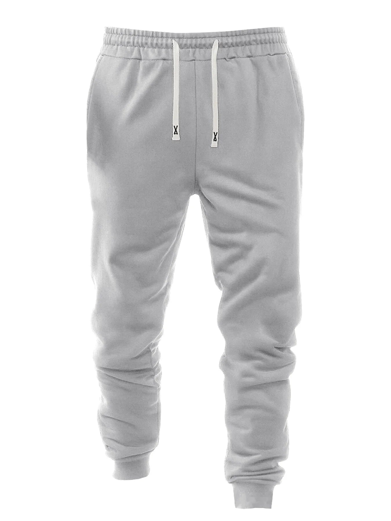 Men's 4-piece set cuffed sports casual pants, comfortable fabric, suitable for outdoor sports, shopping, and travel