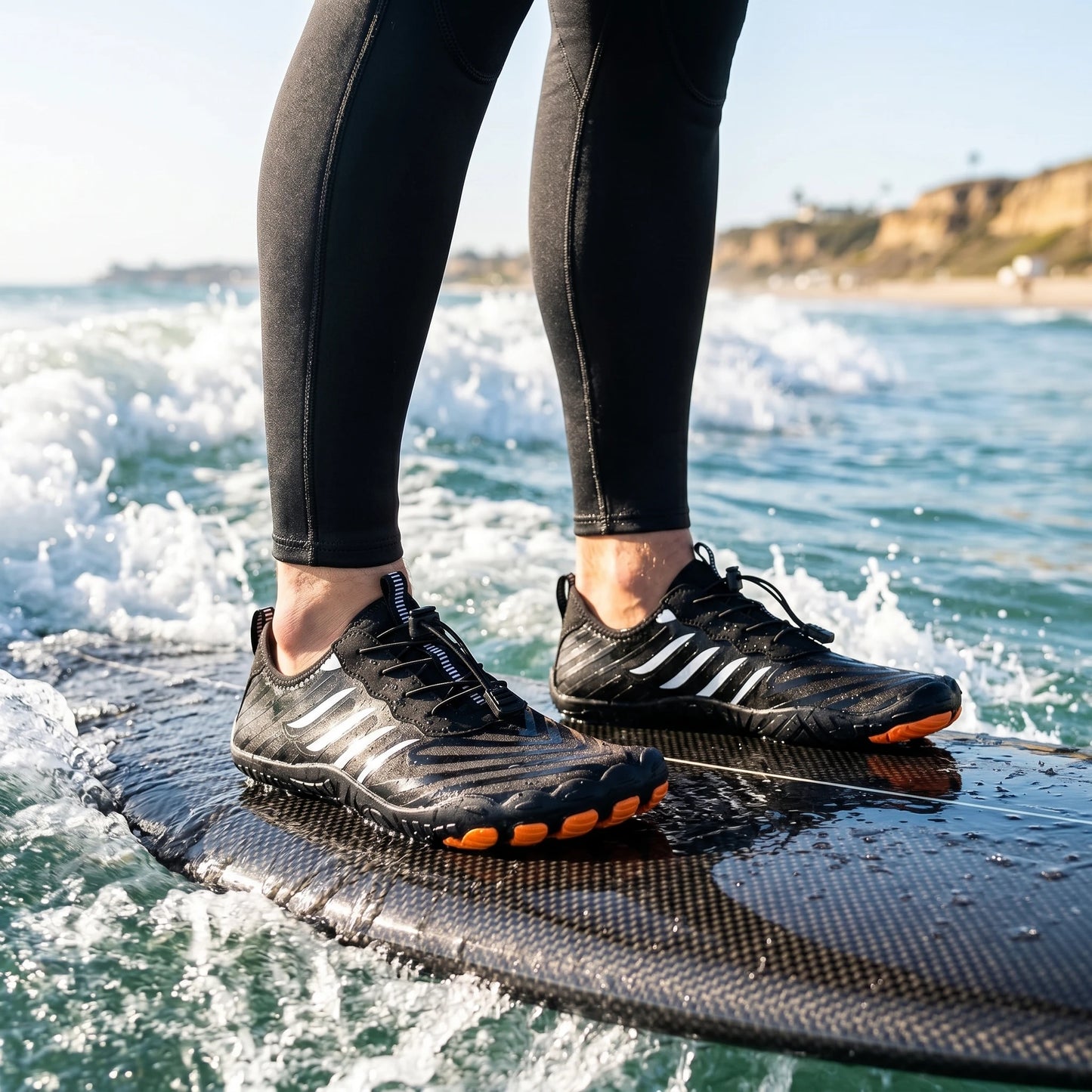 Men Quick-Dry Water Shoes Barefoot Aqua Outdoor Lightweight Breathable