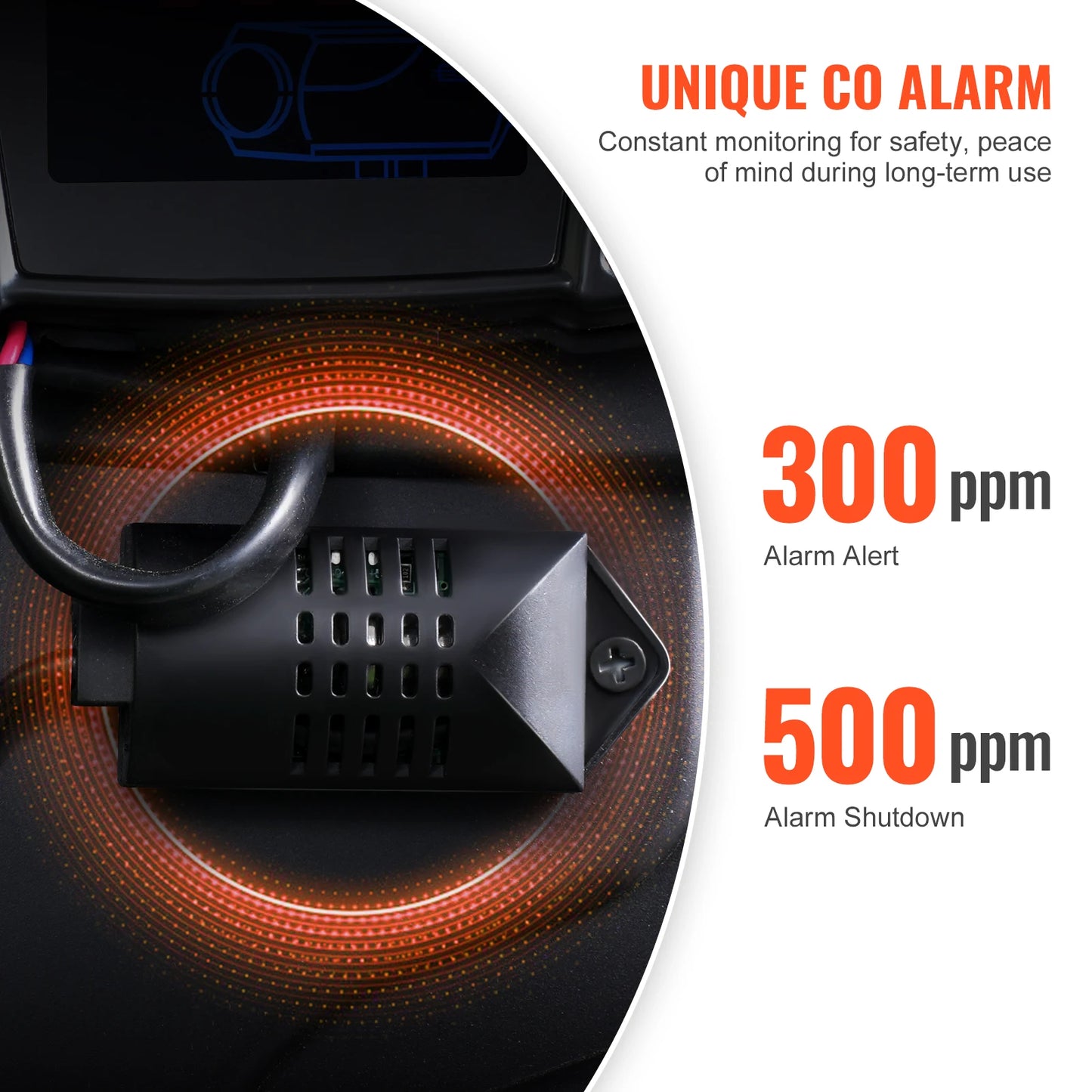 SucceBuy 8KW Car Heater 12V/24V All in One Diesel Air Heater Bluetooth/Display/CO Alarm Horizontal Diesel Heater Vehicle/Garage