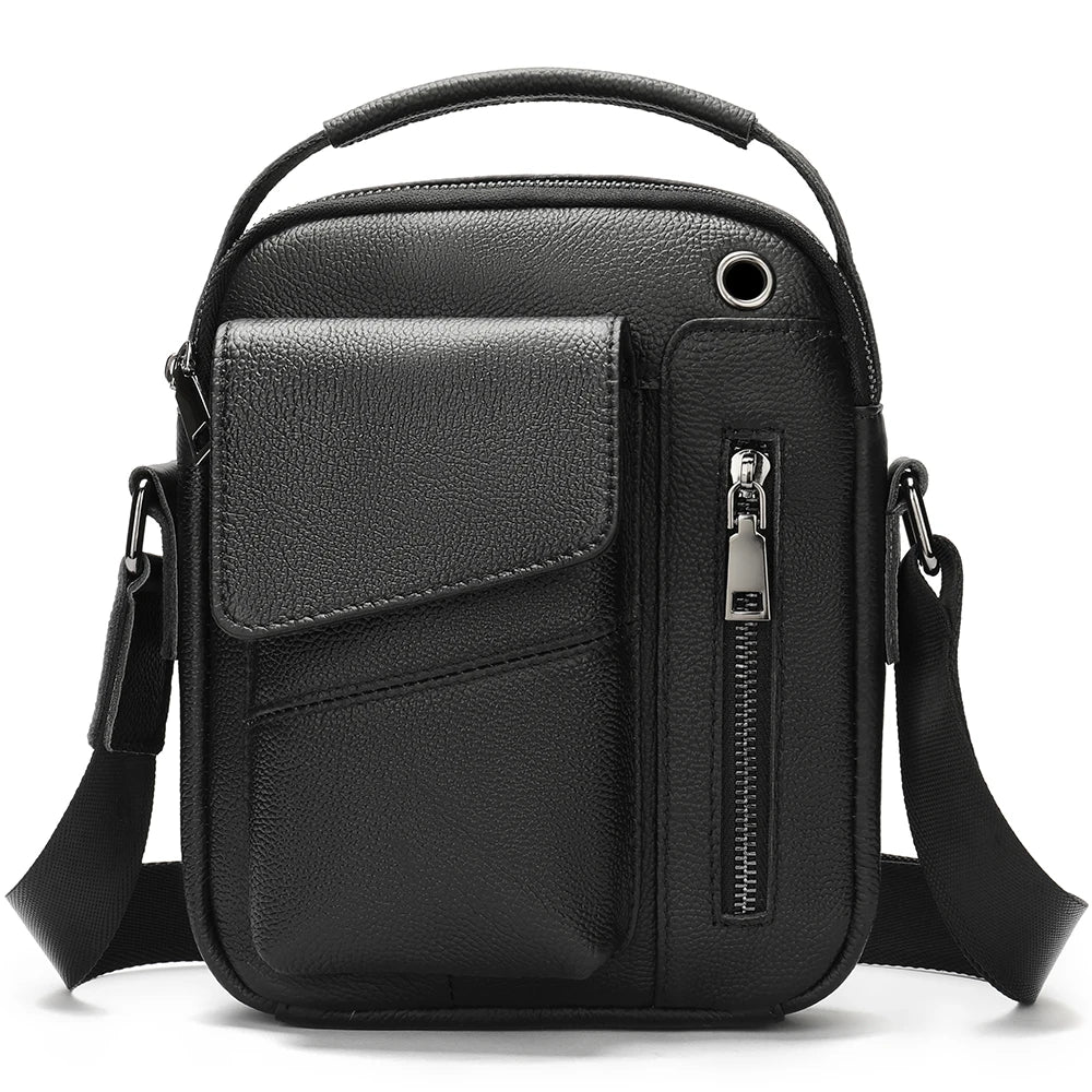 Elevate your everyday essentials with a meticulously crafted crossbody bag engineered specifically for the modern professional commuter navigating busy urban environments.