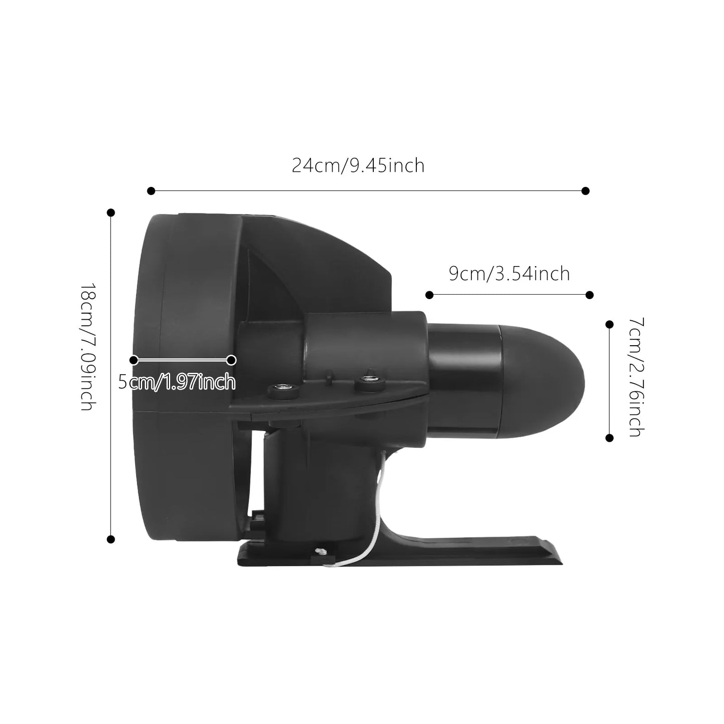 Paddle Board Motor Underwater Electric Thruster for Surfboard Efficient Propulsion High Power and Durability