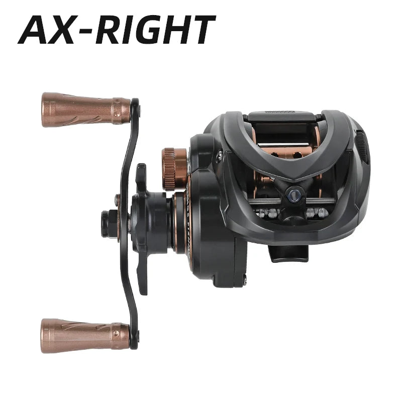 BILLINGS Baitcasting Reel 156G Lightweight Baitcaster Fishing Reels 4+1BB 7.2:1 High Speed Gear Ratio 6KG Max Drag for Freshwater Fishing