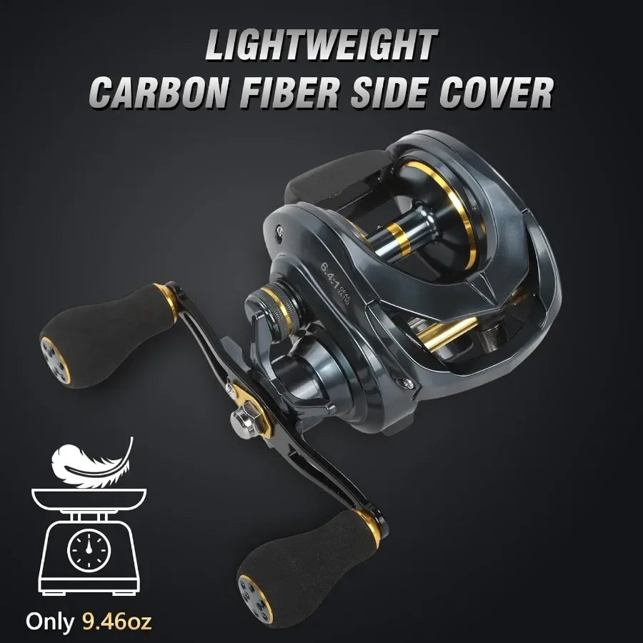 Take your fishing to the next level with reels built for precision casting anywhere you fish, designed to perform confidently in rough water and calm coves.