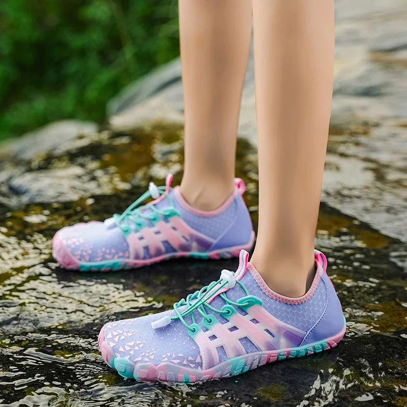 Women Men Upstream Wading Water Shoes Beach Barefoot Swimming Surfing Qick Dry Sports Aqua Sneakers Unisex Lightweight Trekking