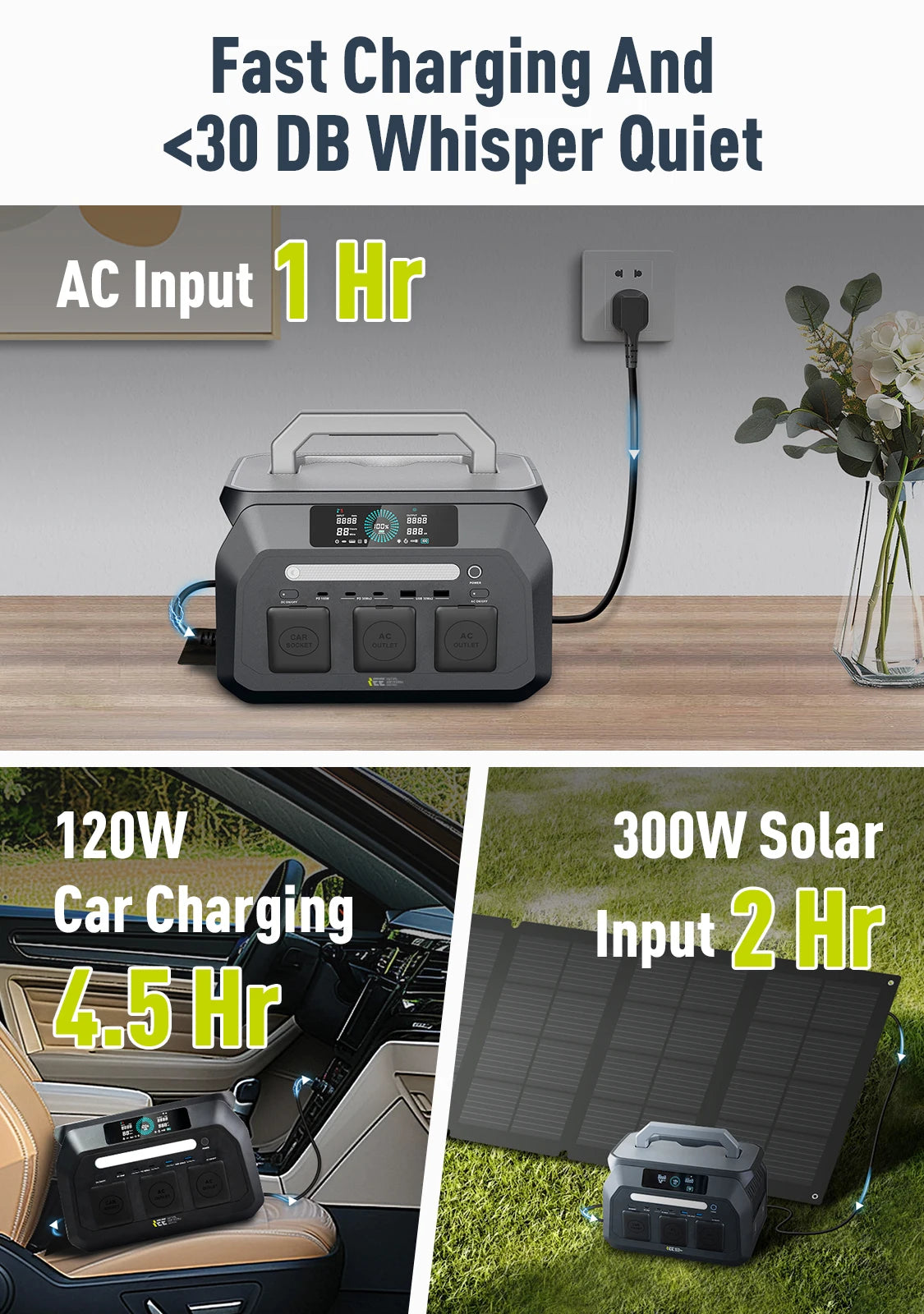 Transform your outdoor adventures with a portable power solution that fits easily in any gear bag.